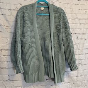 Women’s small sea foam cardigan